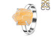 Citrine Rough Ring-R-Size-10 CIT-2-74