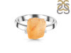 Citrine Rough Ring-R-Size-8 CIT-2-76