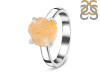 Citrine Rough Ring-R-Size-9 CIT-2-77