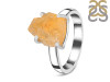 Citrine Rough Ring-R-Size-7 CIT-2-88