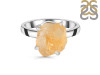 Citrine Rough Ring-R-Size-8 CIT-2-89