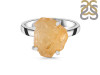 Citrine Rough Ring-R-Size-6 CIT-2-91