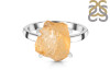 Citrine Rough Ring-R-Size-7 CIT-2-96