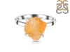 Citrine Rough Ring-R-Size-7 CIT-2-97