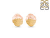 Citrine Raw Crystal Stud Earring CIT-RCYE-2
