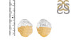 Citrine Raw Crystal Stud Earring CIT-RCYE-2