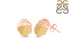 Citrine Raw Crystal Stud Earring CIT-RCYE-2