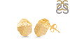 Citrine Raw Crystal Stud Earring CIT-RCYE-2