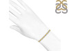 Citrine & White Topaz Bracelet With Adjustable Camera Lock CIT-RDB-128.