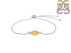 Citrine Bracelet With Adjustable Camera Lock CIT-RDB-142.