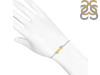 Citrine & White Topaz Bracelet With Adjustable Camera Lock CIT-RDB-145.