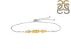 Citrine Bracelet With Adjustable Camera Lock CIT-RDB-150.