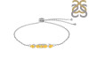 Citrine Bracelet With Adjustable Camera Lock CIT-RDB-150.