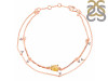 Citrine  Raw Crystal & White Topaz Bracelet CIT-RDB-168.