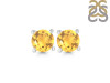 Citrine Stud Earring CIT-RDE-1023.
