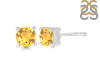 Citrine Stud Earring CIT-RDE-1023.
