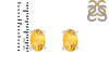 Citrine Stud Earring CIT-RDE-1154.