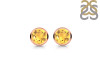 Citrine Stud Earring CIT-RDE-1254.