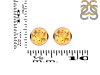 Citrine Stud Earring CIT-RDE-1254.