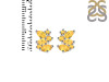 Citrine Stud Earring CIT-RDE-1261.