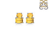 Citrine Stud Earring CIT-RDE-1267.
