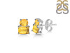Citrine Stud Earring CIT-RDE-1267.