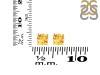 Citrine Stud Earring CIT-RDE-1321.
