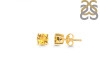 Citrine Stud Earring CIT-RDE-1321.