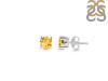 Citrine Stud Earring CIT-RDE-1321.