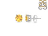 Citrine Stud Earring CIT-RDE-1353.