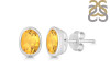 Citrine Stud Earring CIT-RDE-1370.