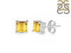 Citrine Stud Earring CIT-RDE-1373.