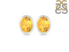 Citrine Stud Earring CIT-RDE-1376.