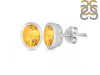 Citrine Stud Earring CIT-RDE-1376.