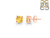 Citrine Stud Earring CIT-RDE-1435.