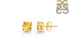 Citrine Stud Earring CIT-RDE-1435.