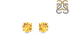 Citrine Stud Earring CIT-RDE-1436.