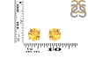 Citrine Stud Earring CIT-RDE-1436.