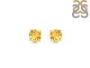 Citrine Stud Earring CIT-RDE-1436.