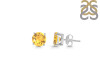 Citrine Stud Earring CIT-RDE-1436.