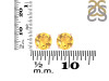 Citrine Stud Earring CIT-RDE-1437.