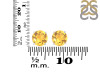 Citrine Stud Earring CIT-RDE-1437.