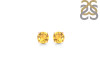 Citrine Stud Earring CIT-RDE-1438.