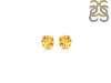 Citrine Stud Earring CIT-RDE-1438.