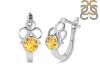 Citrine Stud Earring CIT-RDE-16.
