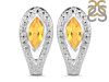 Citrine Stud Earring CIT-RDE-17.