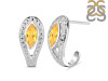 Citrine Stud Earring CIT-RDE-17.