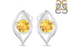 Citrine Stud Earring CIT-RDE-21.