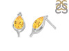 Citrine Stud Earring CIT-RDE-26.