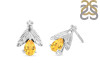 Citrine Stud Earring CIT-RDE-30.